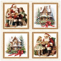 LemonCraft Wonderful Christmas Elements &amp; Basics 8x8 Inch Paper Pad (LEM-WONCHRI-03) 